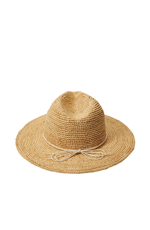 WOMEN'S Beige Raffia Hat
