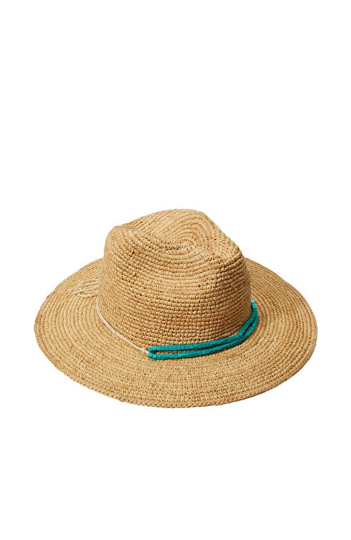 WOMEN'S Beige Raffia Hat