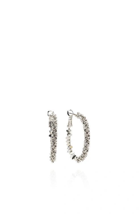 WOMEN'S Silver Hoop Earrings