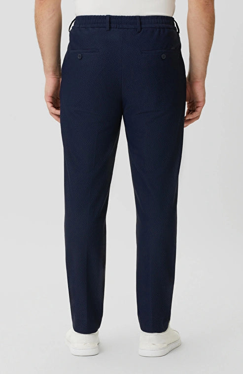MEN'S N-Tech Navy Blue Knitted Trousers