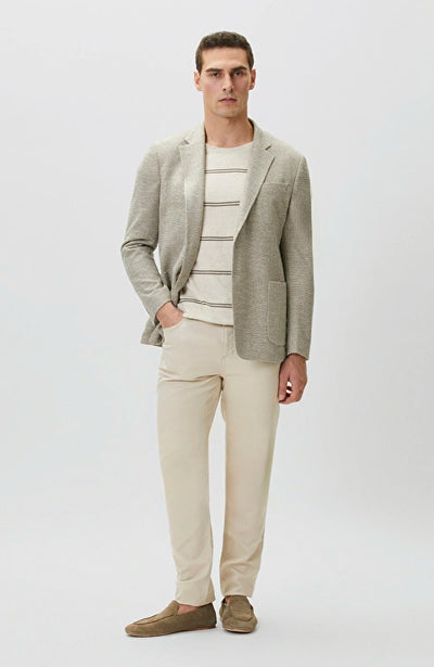 MEN'S Beige Knitted Jacket