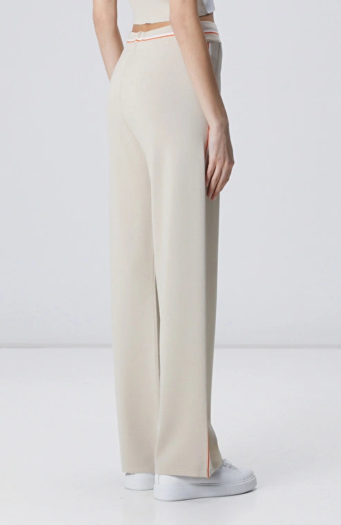 WOMEN'S N-Tech Beige Knit Sweatpants