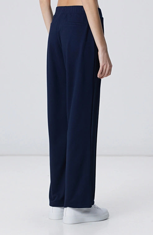 WOMEN'S Navy Blue Modal Blend Sweatpants