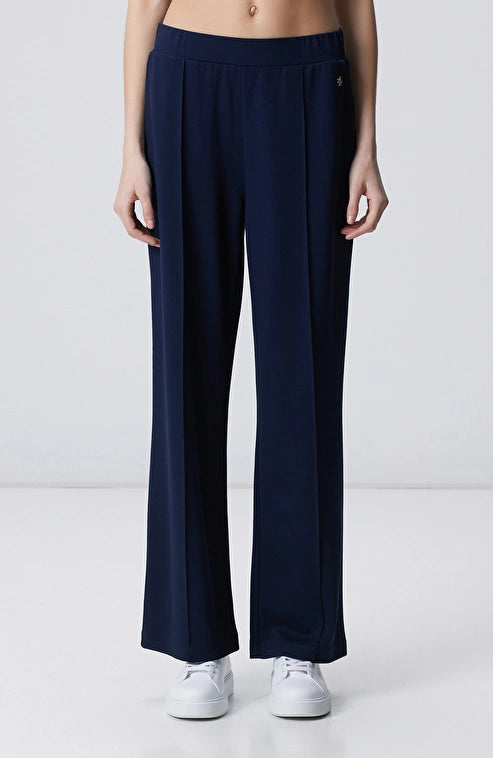 WOMEN'S Navy Blue Modal Blend Sweatpants