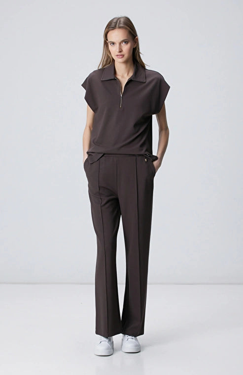 WOMEN'S Dark Coffee Modal Blend Sweatpants