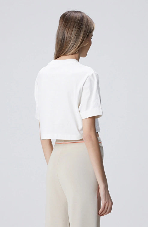 WOMEN'S N-Tech Off-White T-shirt