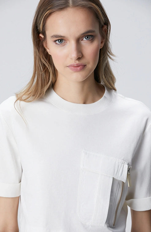 WOMEN'S N-Tech Off-White T-shirt