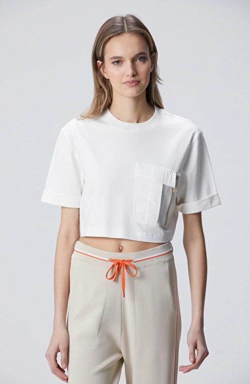 WOMEN'S N-Tech Off-White T-shirt