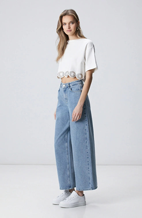 WOMEN'S N-Green Off-White T-shirt