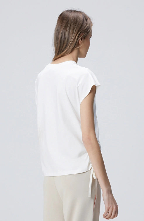 WOMEN'S Off-white N-Tech printed T-shirt