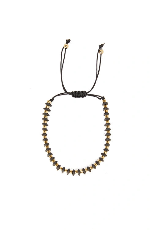 MEN'S Gold Cord Bracelet