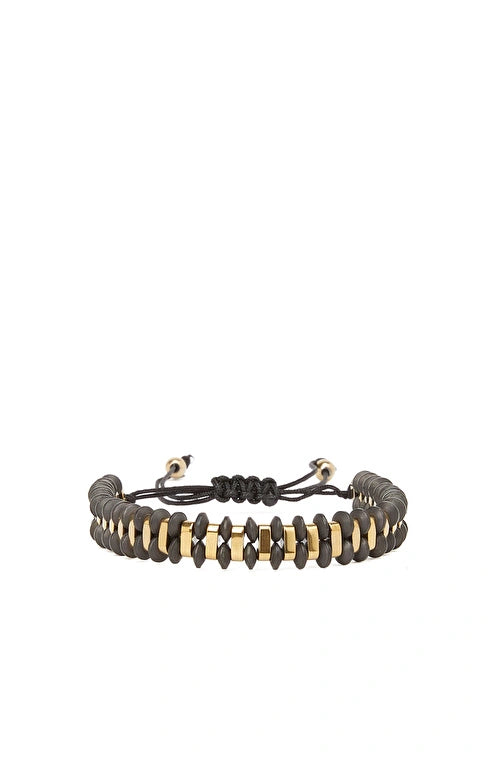 MEN'S Gold Cord Bracelet