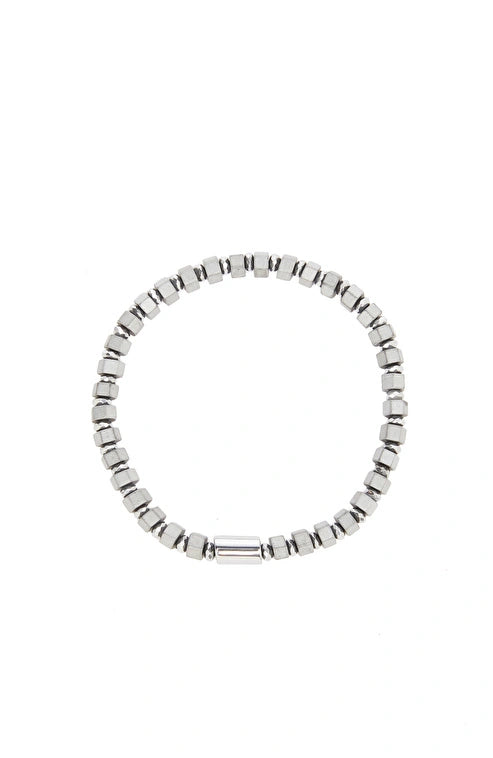 MEN'S Silver Cord Bracelet