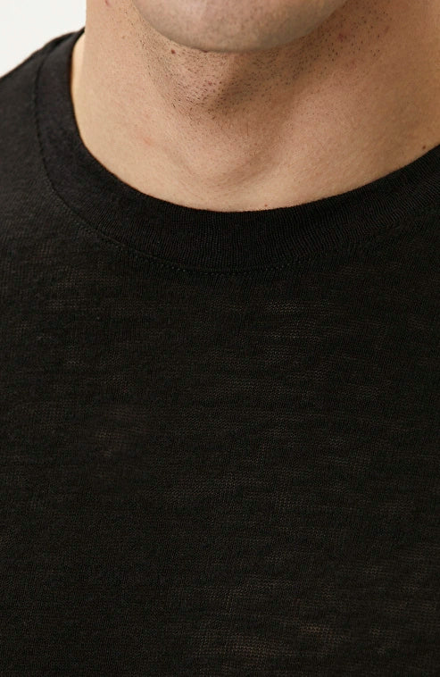 MEN'S N-Green Black Basic T-shirt