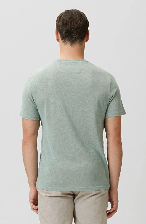 MEN'S N-Green Mint Basic T-shirt