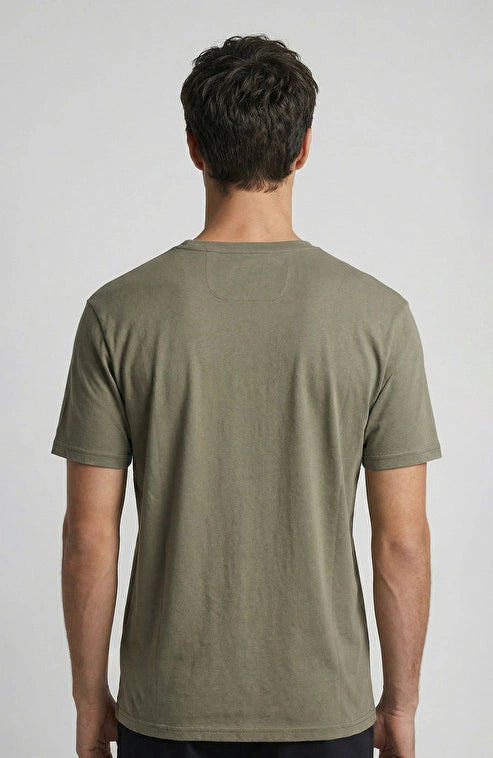 MEN'S Khaki Basic Pike T-shirt