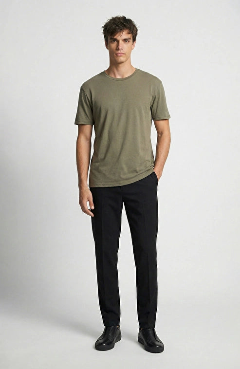 MEN'S Khaki Basic Pike T-shirt
