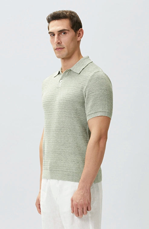 MEN'S Limited Mint Linen Knitwear Sweater
