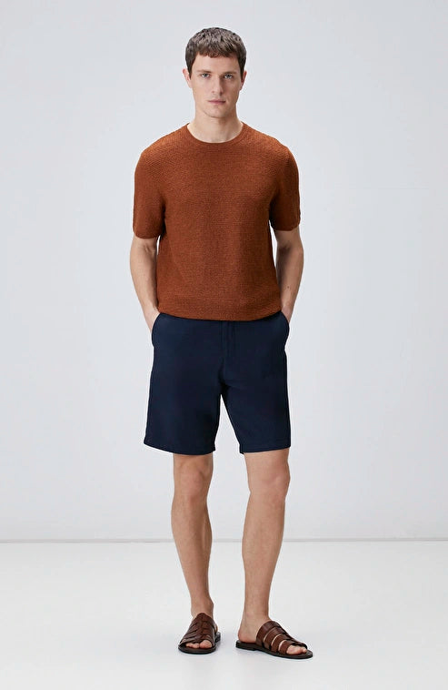 MEN'S Cinnamon Jacquard Sweater
