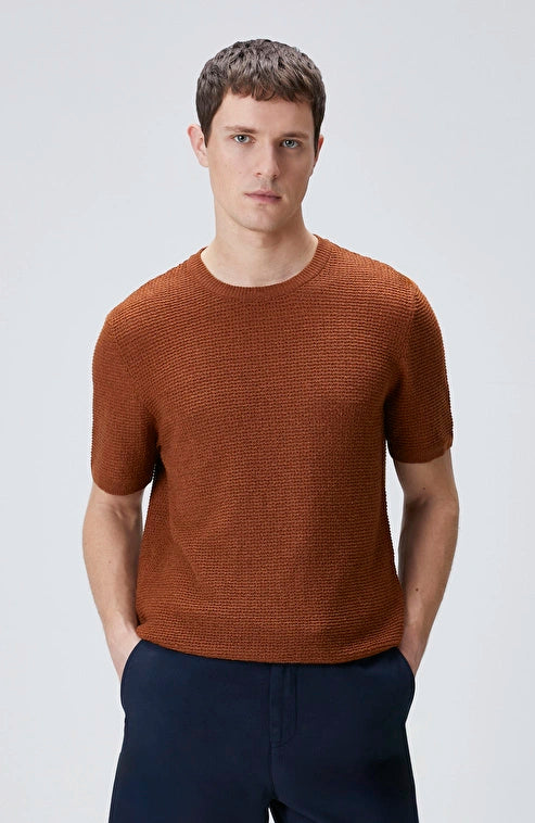MEN'S Cinnamon Jacquard Sweater