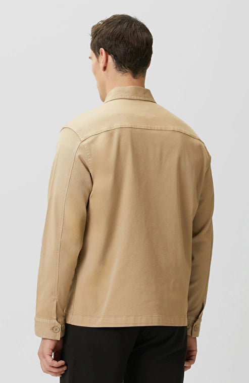 MEN'S Beige Outer Shirt