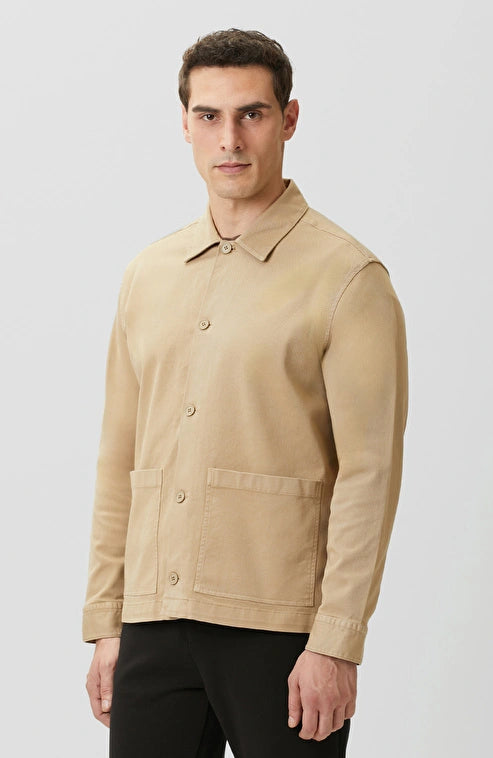 MEN'S Beige Outer Shirt