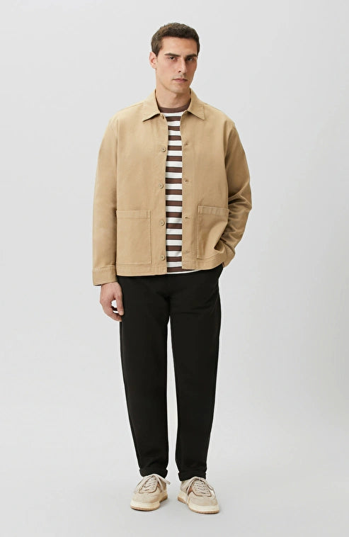 MEN'S Beige Outer Shirt