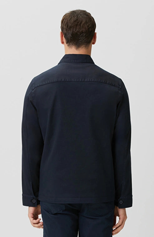 MEN'S Navy Comfort Lyocell Outer Shirt