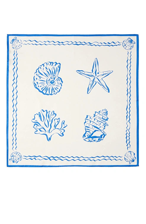 WOMEN'S Colorful Twill Silk Scarf
