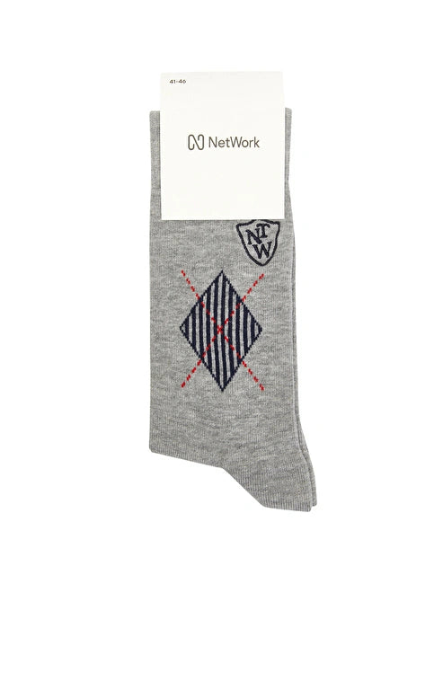 MEN'S Colorful Baklava Pattern Socks