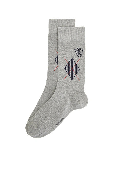 MEN'S Colorful Baklava Pattern Socks