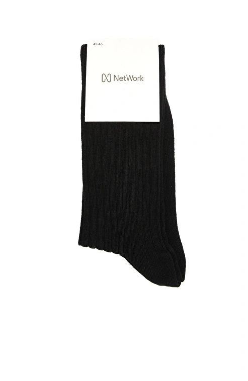 MEN'S Black Cotton Socks