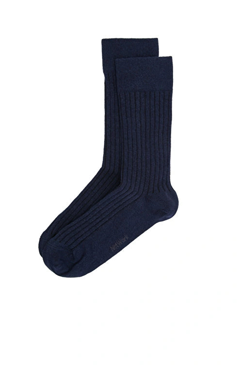 MEN'S Navy Blue Cotton Socks