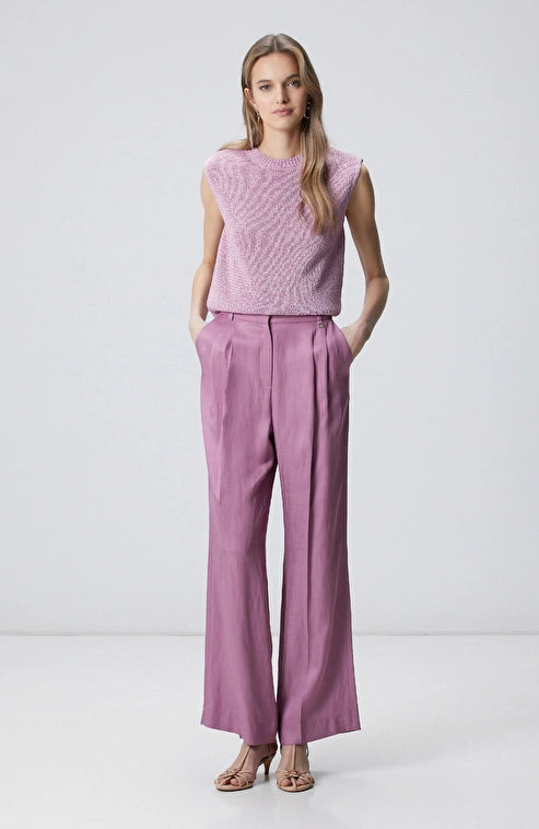 WOMEN'S Violet Sleeveless Knit