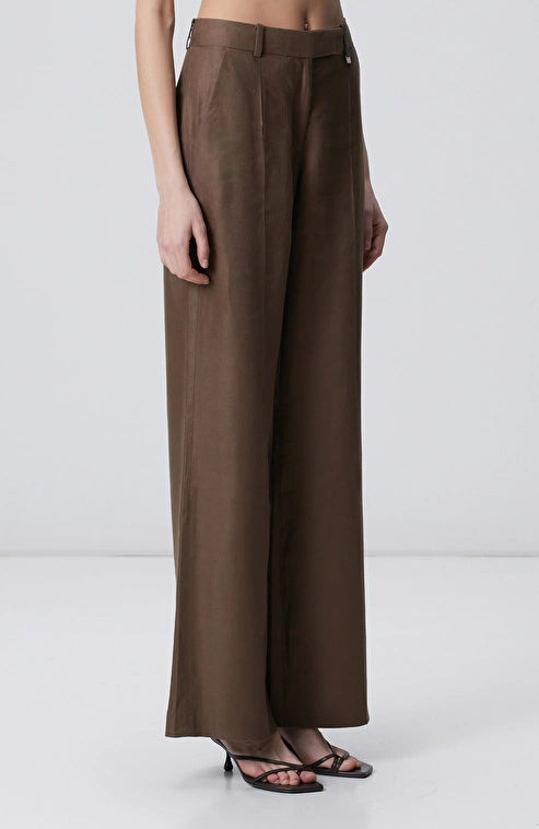 WOMEN'S Mink Linen Trousers