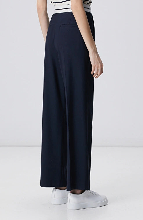WOMEN'S N-Green Navy Blue Trousers