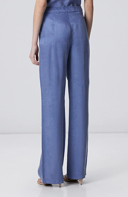 WOMEN'S Blue Cupro Pants
