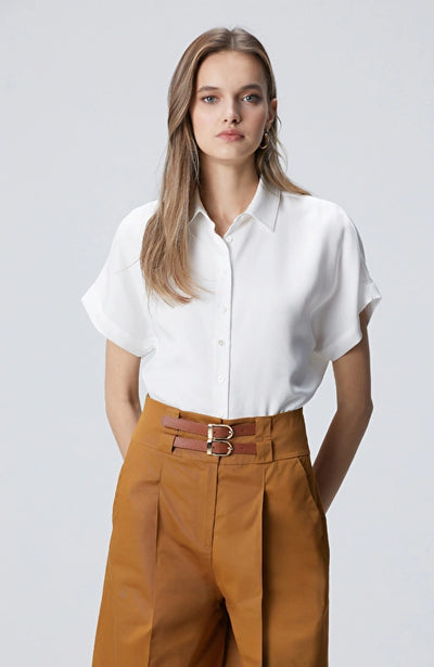 WOMEN'S Off-White Basic Shirt