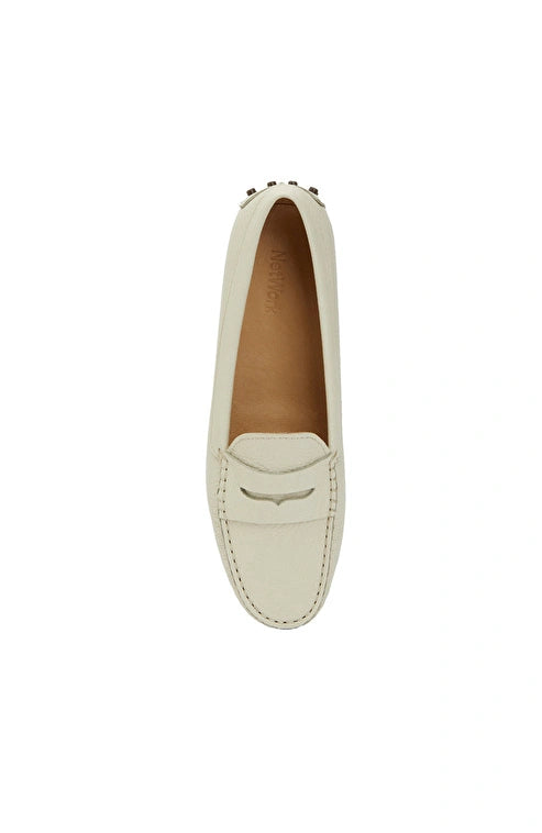 WOMEN'S Off-White Leather Laofer