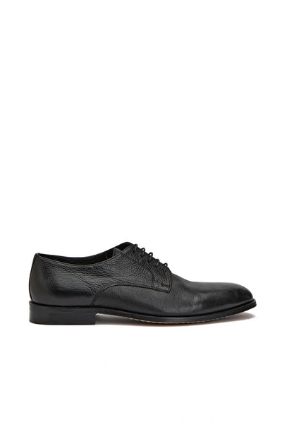 MEN'S Black Casual Leather Shoes