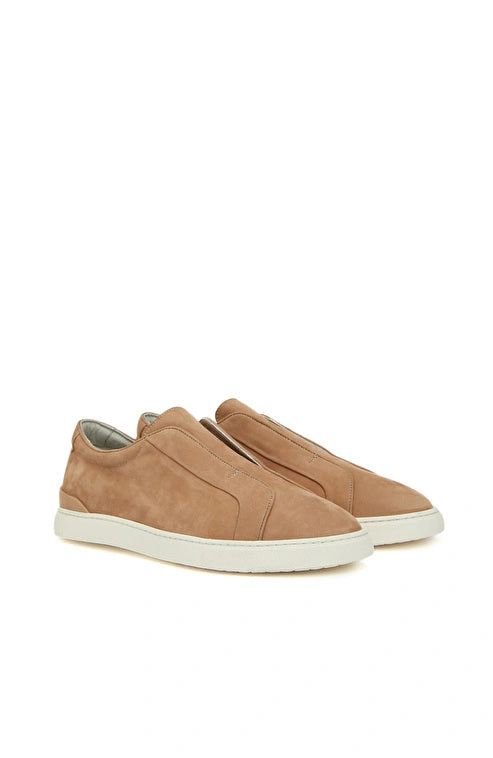 MEN'S Camel Casual Suede Sneaker