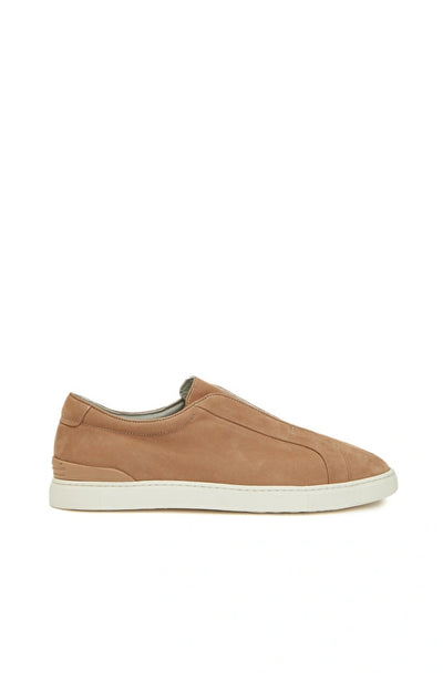 MEN'S Camel Casual Suede Sneaker