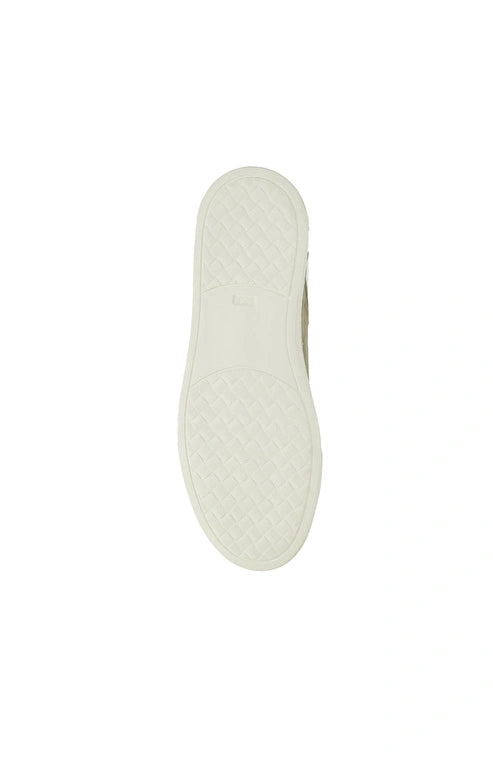 MEN'S Light Khaki Leather Sneaker
