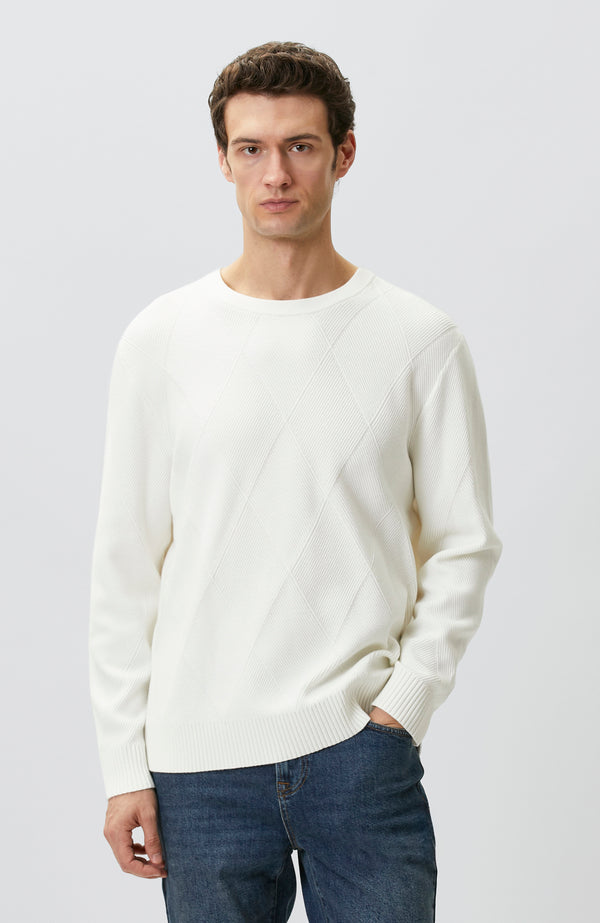 MEN'S Off-White Diamond Sweater