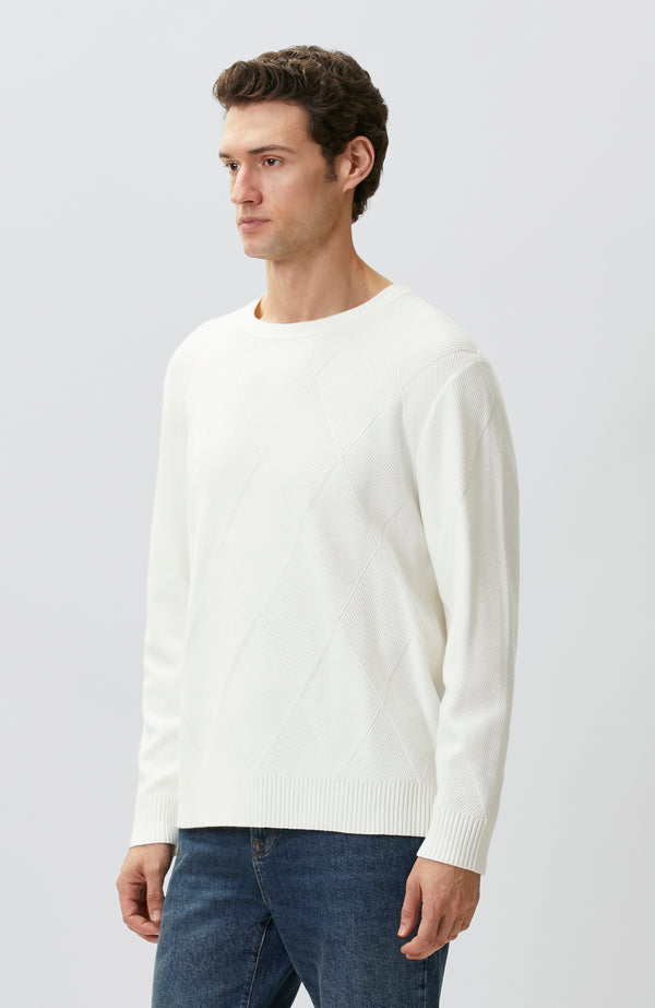 MEN'S Off-White Diamond Sweater