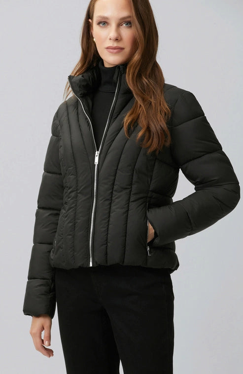 WOMEN'S Stand-collar coat