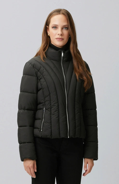 WOMEN'S Stand-collar coat