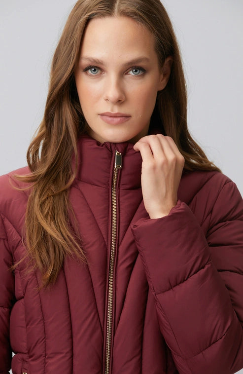 WOMEN'S Stand-collar coat