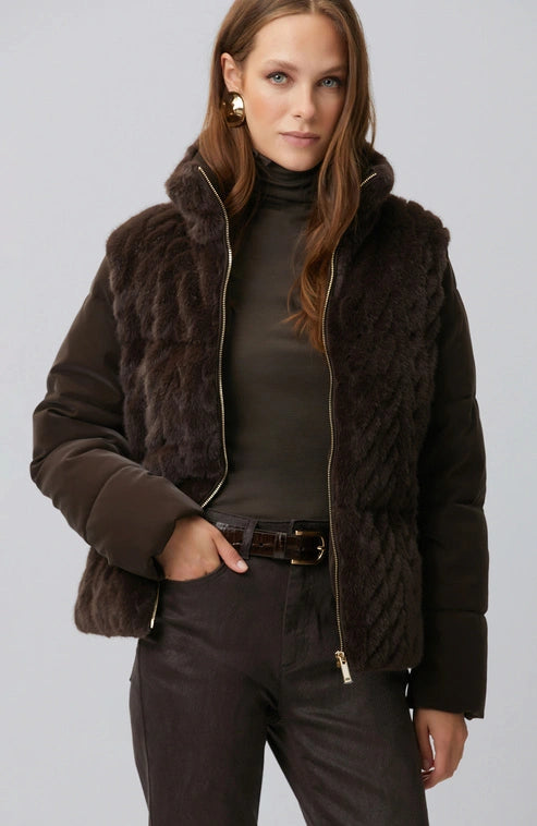 WOMEN'S Faux Fur Coat