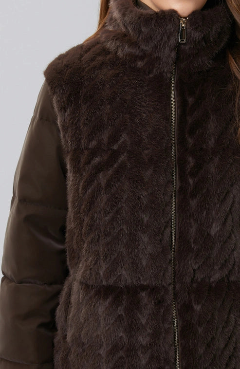 WOMEN'S Faux Fur Coat